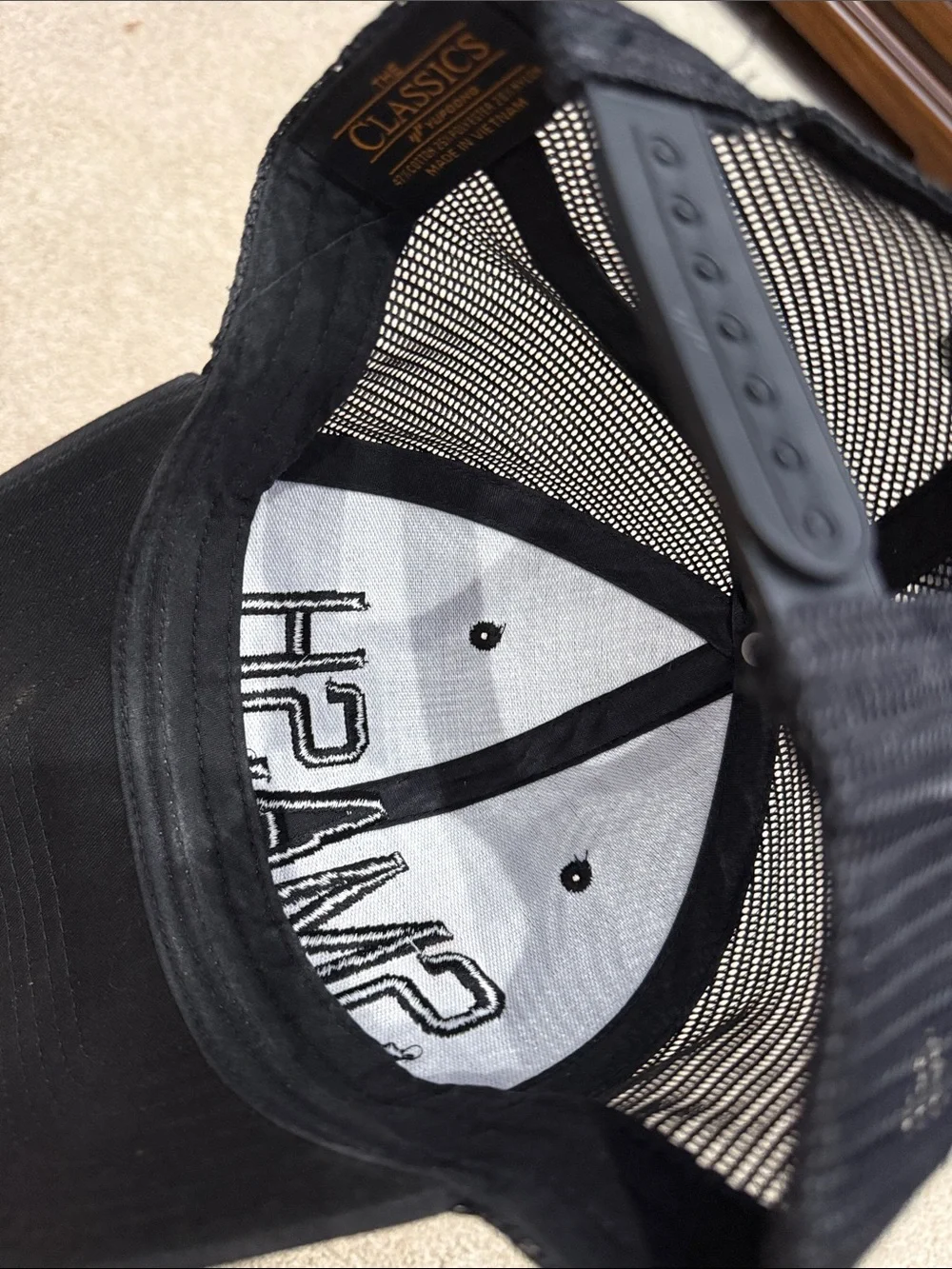 SMASH Nashville Smashville Nashvegas Nashvillian Black Trucker Cap SnapBack